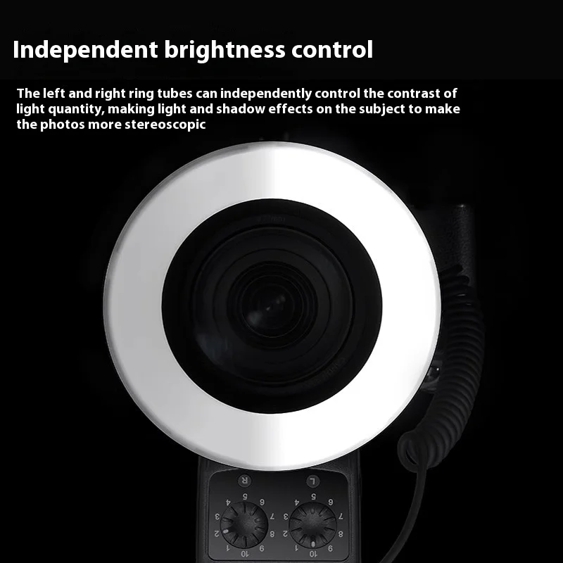 Originale Godox RING72 Macro Anello di Luce 5600K LED Anello Speedlite Flash Torcia Personalizzata Luce di Riempimento Per Fotocamere DSLR Canon Nikon