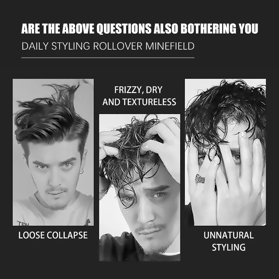 

Hair Setting Spray Volumizing Moisturizing Styling Spray With Niacinamide Purslane Extract Acetyl Glucosamine LongLasting Hold