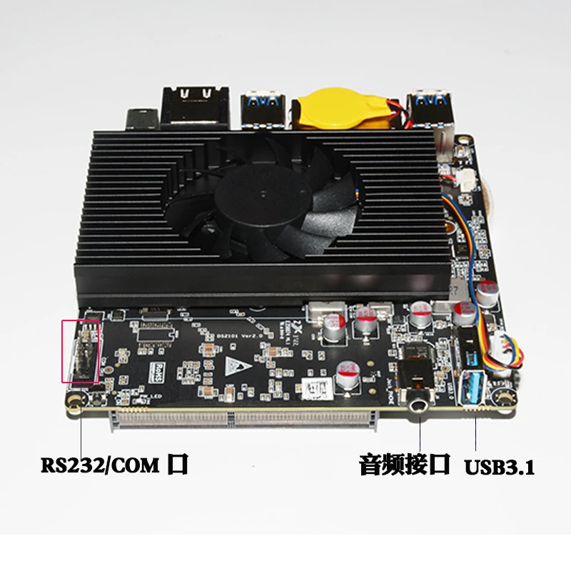 AMD Ryzen R5/R7 3500U 3700U Mini ITX nano industrial control main board Dual network port Dual high definition