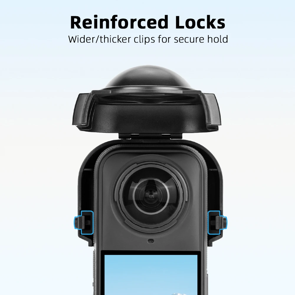 غطاء عدسة Flymile لكاميرا Insta360 X5 البانورامية غطاء حماية مقاوم للخدش ومضاد للسقوط