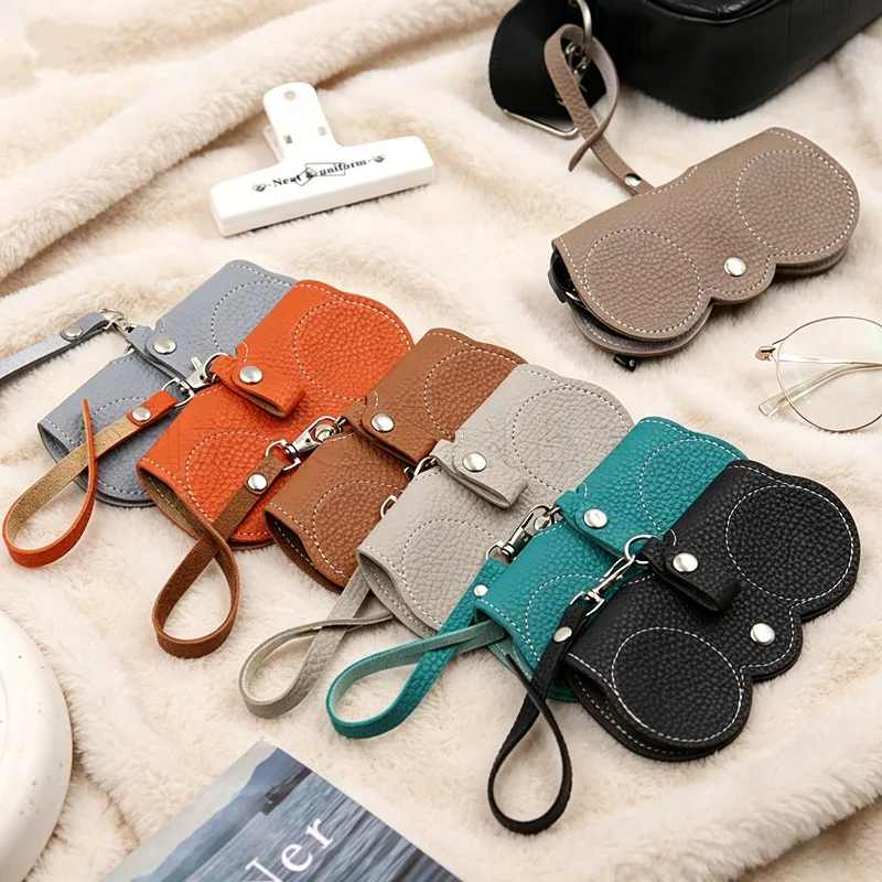 Cute Hanging Eyewear Storage Bag, Multi-purpose Portable Travel Holder Prevents Scratches, Great for Daily Outings, Vacation Use