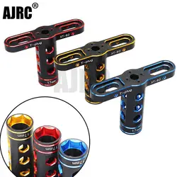 금속 17mm 휠 육각 너트 슬리브 렌치 도구 1/8 오프로드 Rc 자동차 몬스터 트럭 Traxxas X-maxx Summit E-revo Arrma