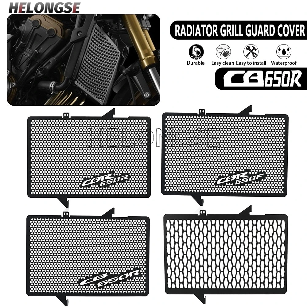 For Honda CB650R CBR650R CB 650R CBR 650R Motorbikes Radiator Grille Guard Cover 2019-2026 CB650F CBR650F CB CBR 650F 2014-2019