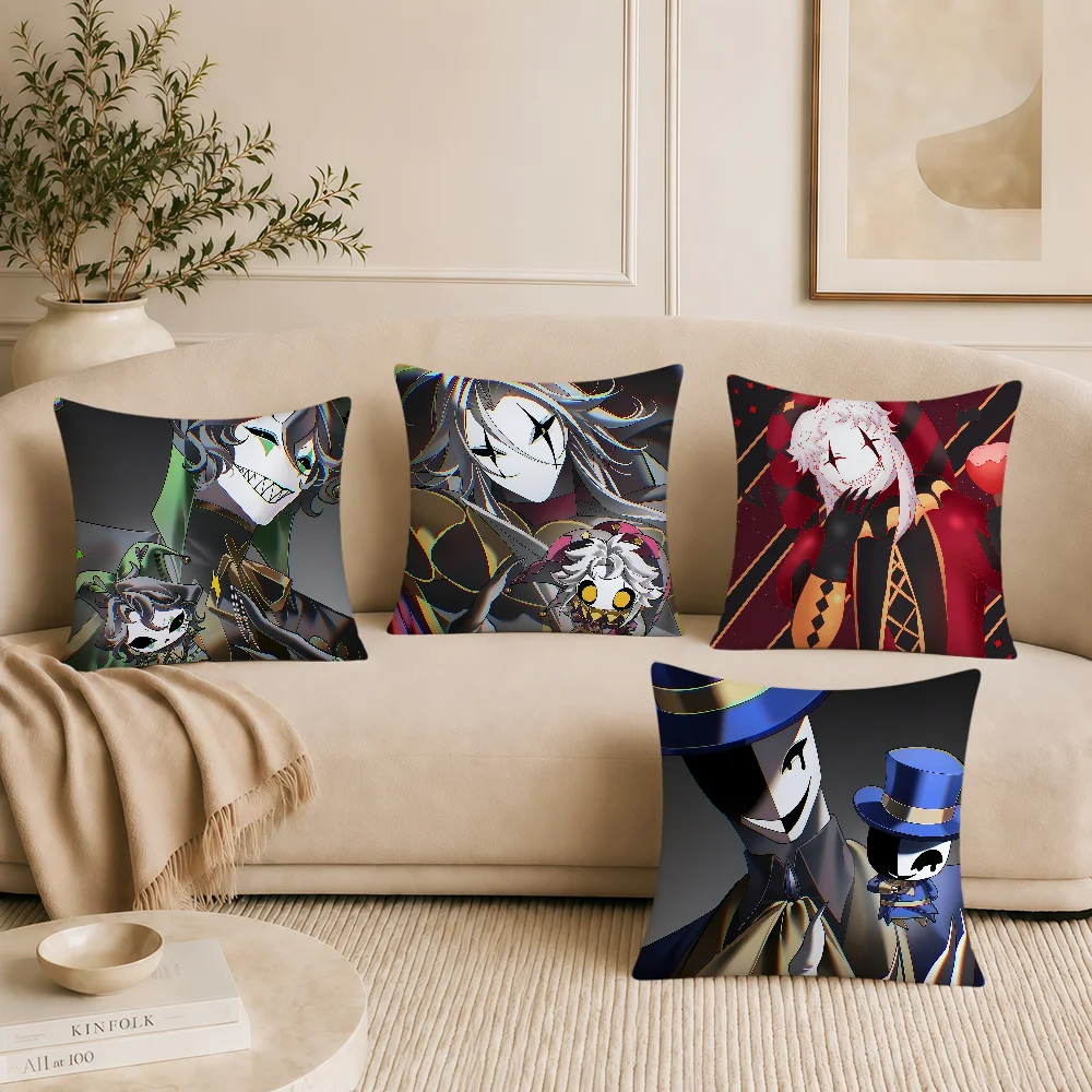 Game The Freak Circus Fanart Cool Cushion Cover Soft Pillowcase Double Sided Sofa Home Living Room Decor Bed Hogar Gift