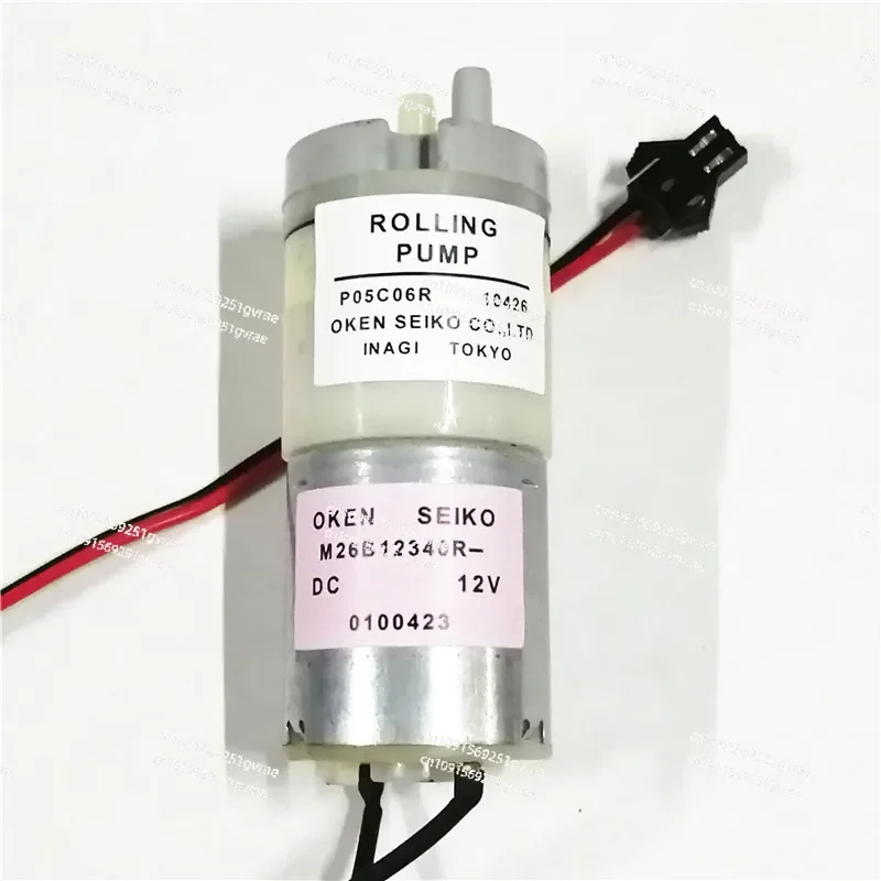 P05C06R M26B12340R 12V Original OKEN  Micro DC diafragma bomba de aire bomba de agua