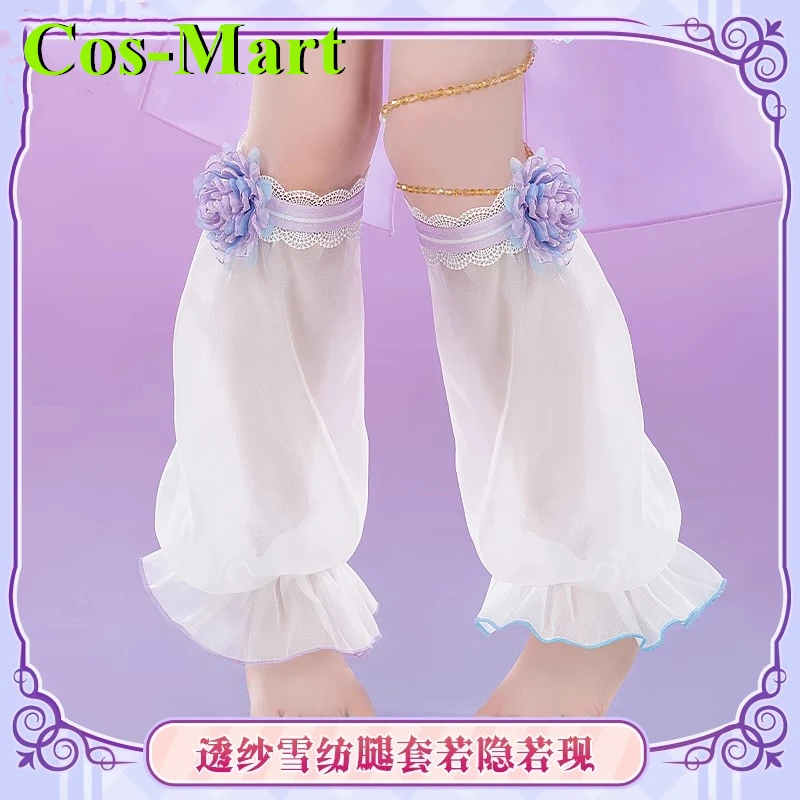 

Cos-Mart аниме LoveLive Rin Hoshizora косплей костюм белый День святого Валентина ангел идол свадебное платье одежда для ролевых игр