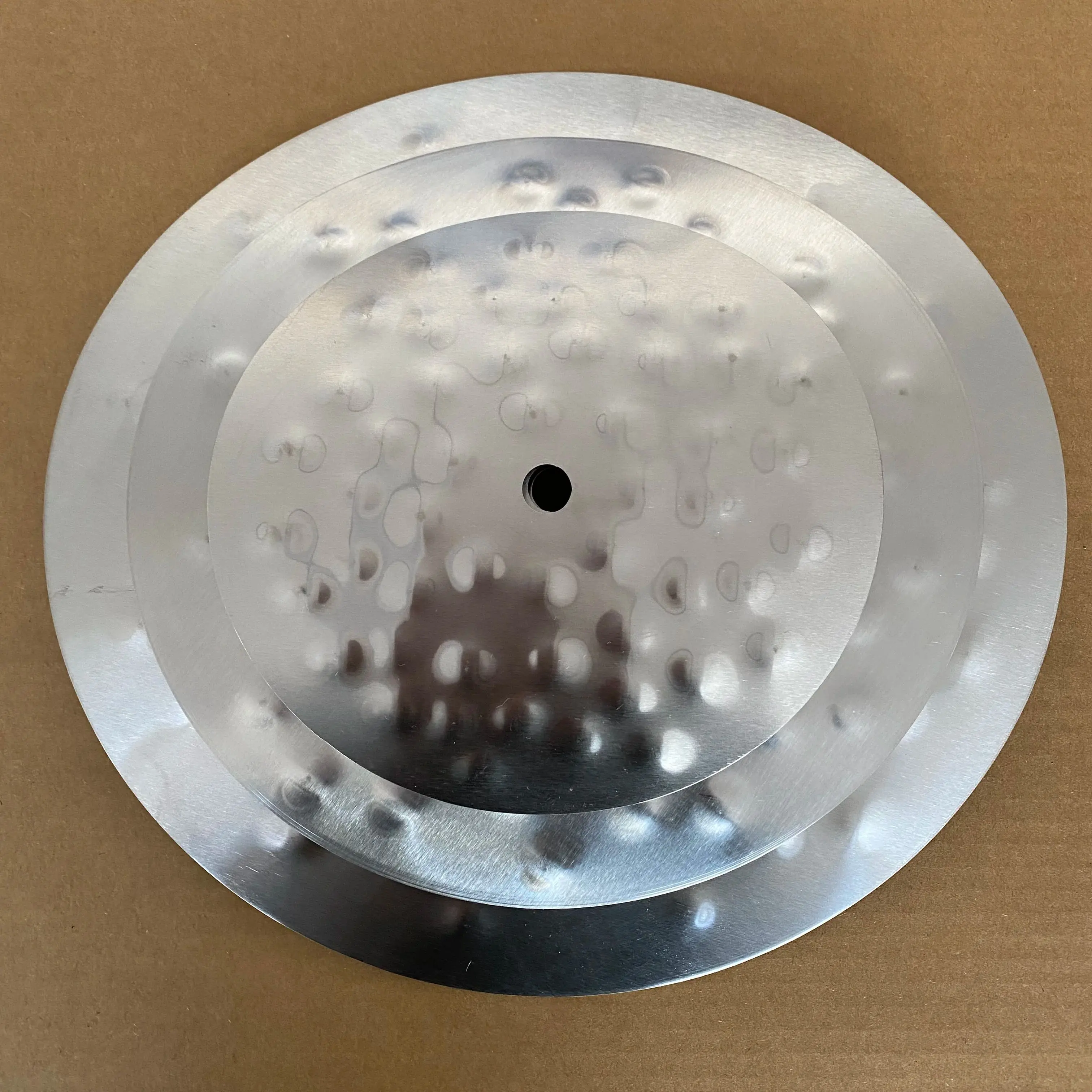 

Набор тарелок для ударных инструментов из серебристого сплава, 11, 13, 15 дюймов