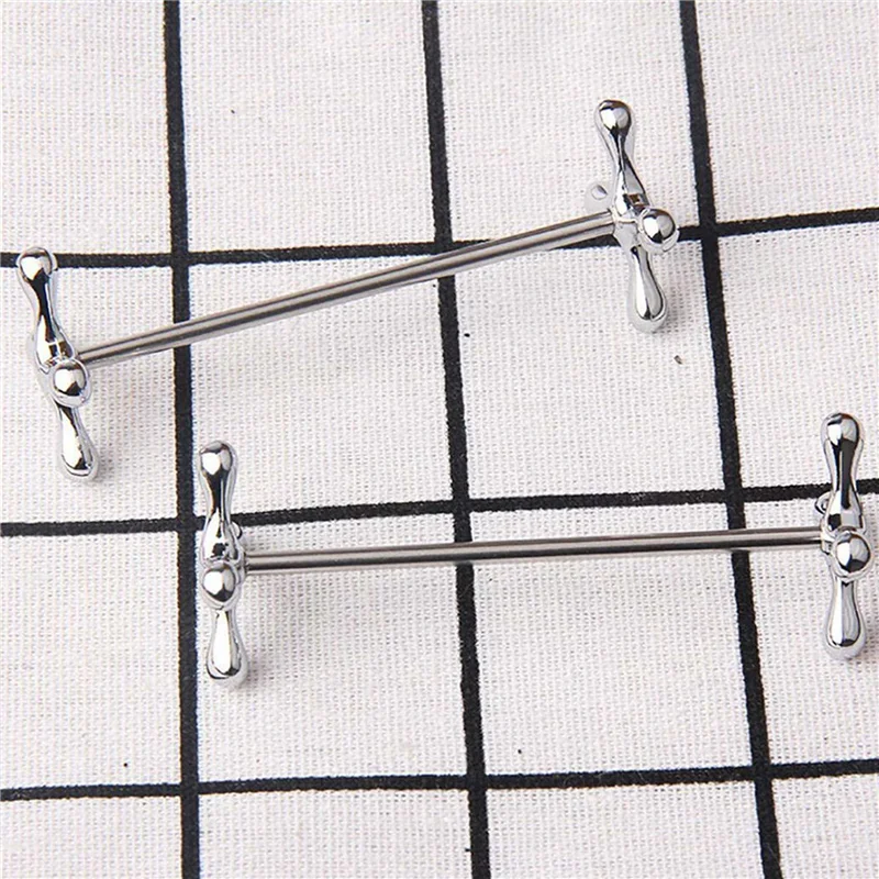 

ABAH-16 Pcs Zinc Alloy Chopsticks Rest Spoons Stand Forks Knifes Holder Rack Stand Metal Craft Table Decoration (Silver)