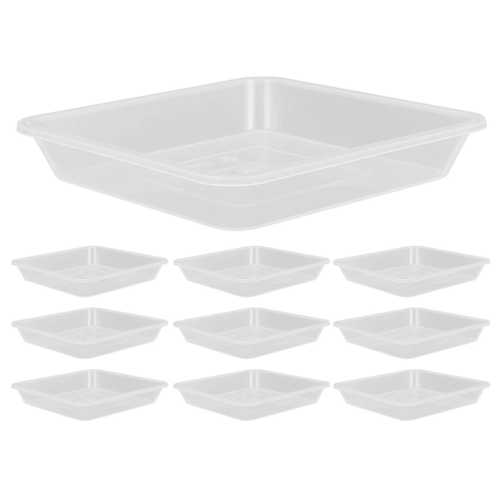 

Flower Pot Tray Plant Drainage Plants Water Catcher Plate Windowsills Drip for Saucers