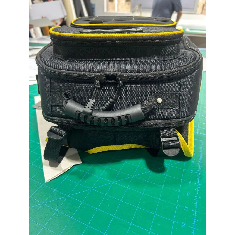 36-55L أداة مقاومة للماء على ظهره أداة حقيبة قاعدة مطاطية الثقيلة أداة المنظم كهربائي سباك صيانة عامل أداة أكياس