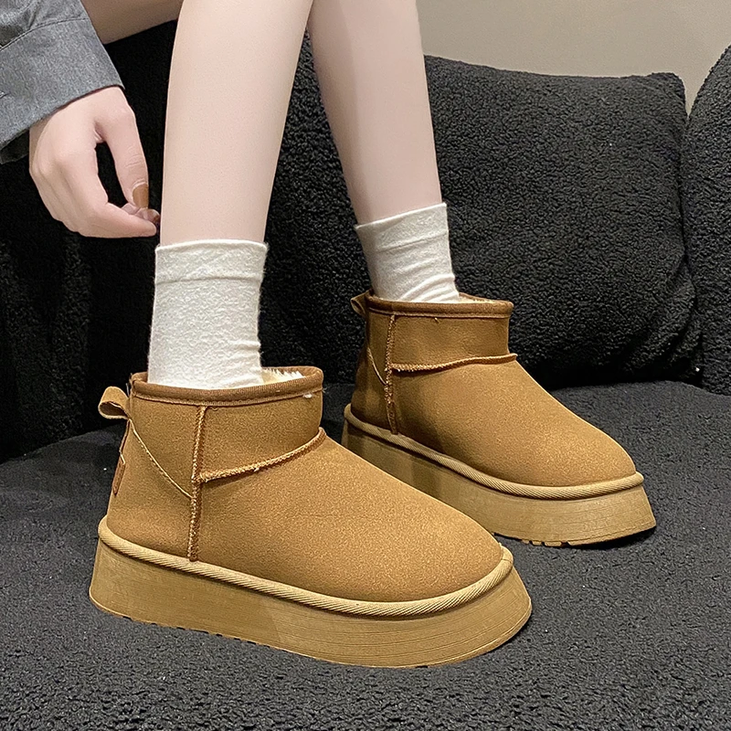 Women's Winter Shoes Sale Cowboy Woman Boots Women Knee High Quality Fashion Shoes Ladies Boots in Offers Doc Martens Femmes