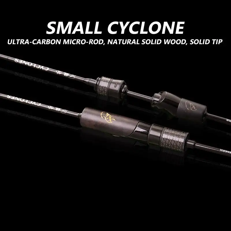 Mavllos Cyclone Bass caña spinning 1,80m carbono ligero ultra BFS