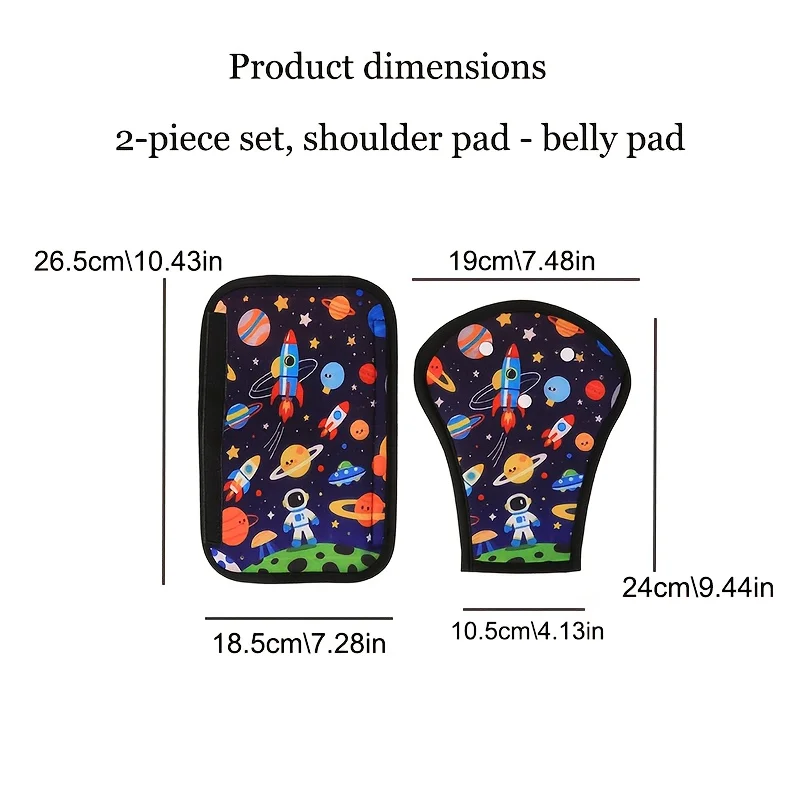 Car Child Safety Belt, Seat Shoulder Guard, Anchor, Safety Belt, Anti Pinch Neck Limiter, Stomach Protection view 6