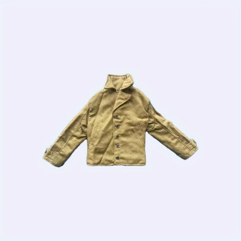 Model munduru wojskowego amerykańskiego z czasów II wojny światowej w skali 1/6, kurtka, odzież, model dla lalki o wysokości 12 cali, prezent, ekspozycja.