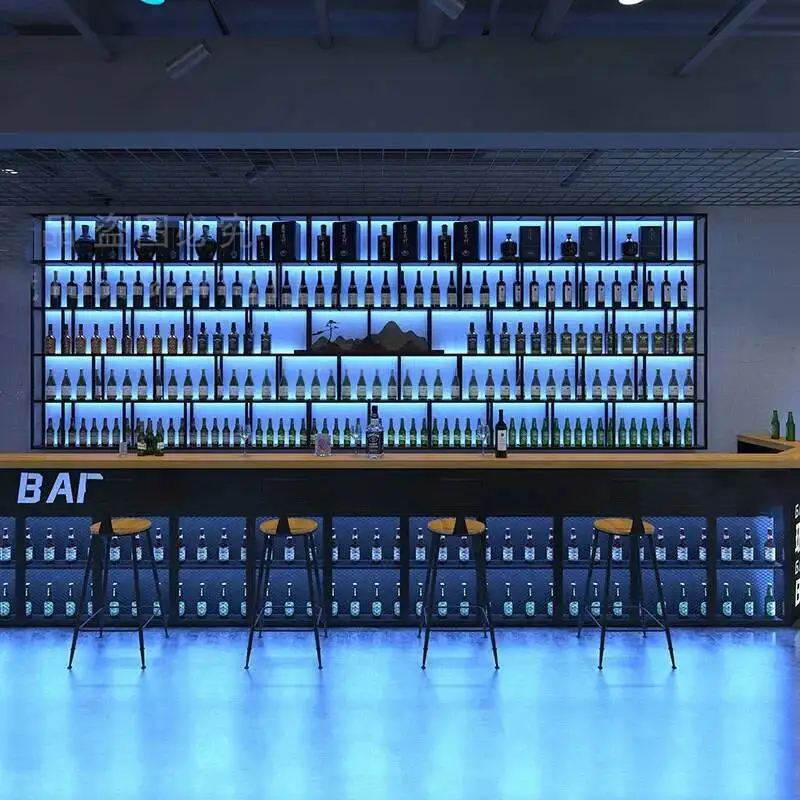 

Настенная полка для вина, бутылка для хранения алкоголя, традиционные клубные винные шкафы, держатель для шведского стола, Armario Para Vinos, мебель для отеля