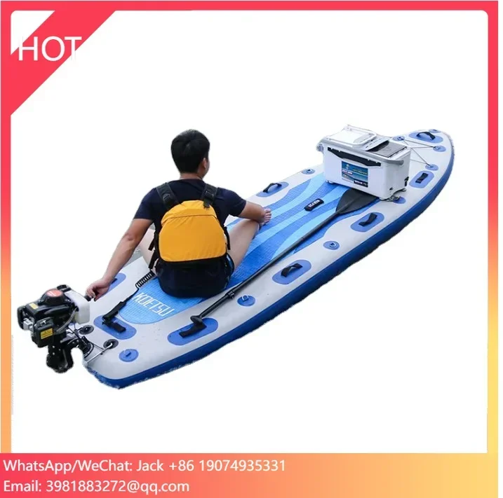 

4.5M PVC Board Valve Surfing Board Inflatable Wing Surf Board Motor Surf Jet