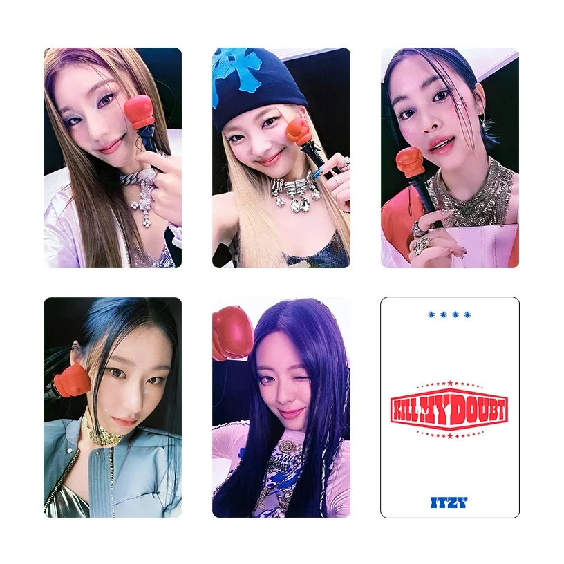 Minimalist KPOP Photocard Album Postcard Pack Simple Decor KPOP Fan Merch Cards