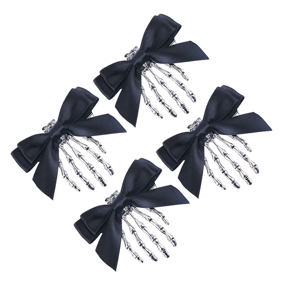 

4Pcs Claw Barrettes Halloween Hairpins Unique Design for Parties and Balls Gift Idea Hair Clips,halloween Hairpin