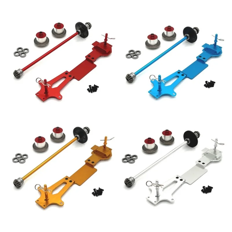 

Metal Upgrade Center Drive Shaft Assembly Second Floor Slab Differential For WLtoys 1/14 144016 144010 RC Car Upgrade Parts