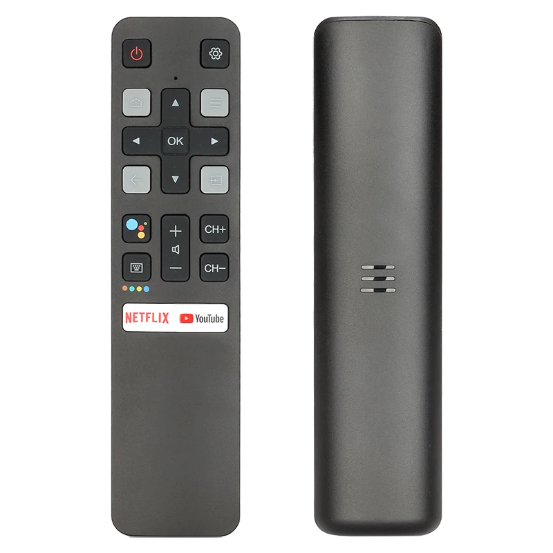 RC802V FNR1 Control Remoto de Voz de Repuesto para TCL con Botones de NETFLIX y YouTube, Compatible con TCL Android 4K Smart TV 40S334