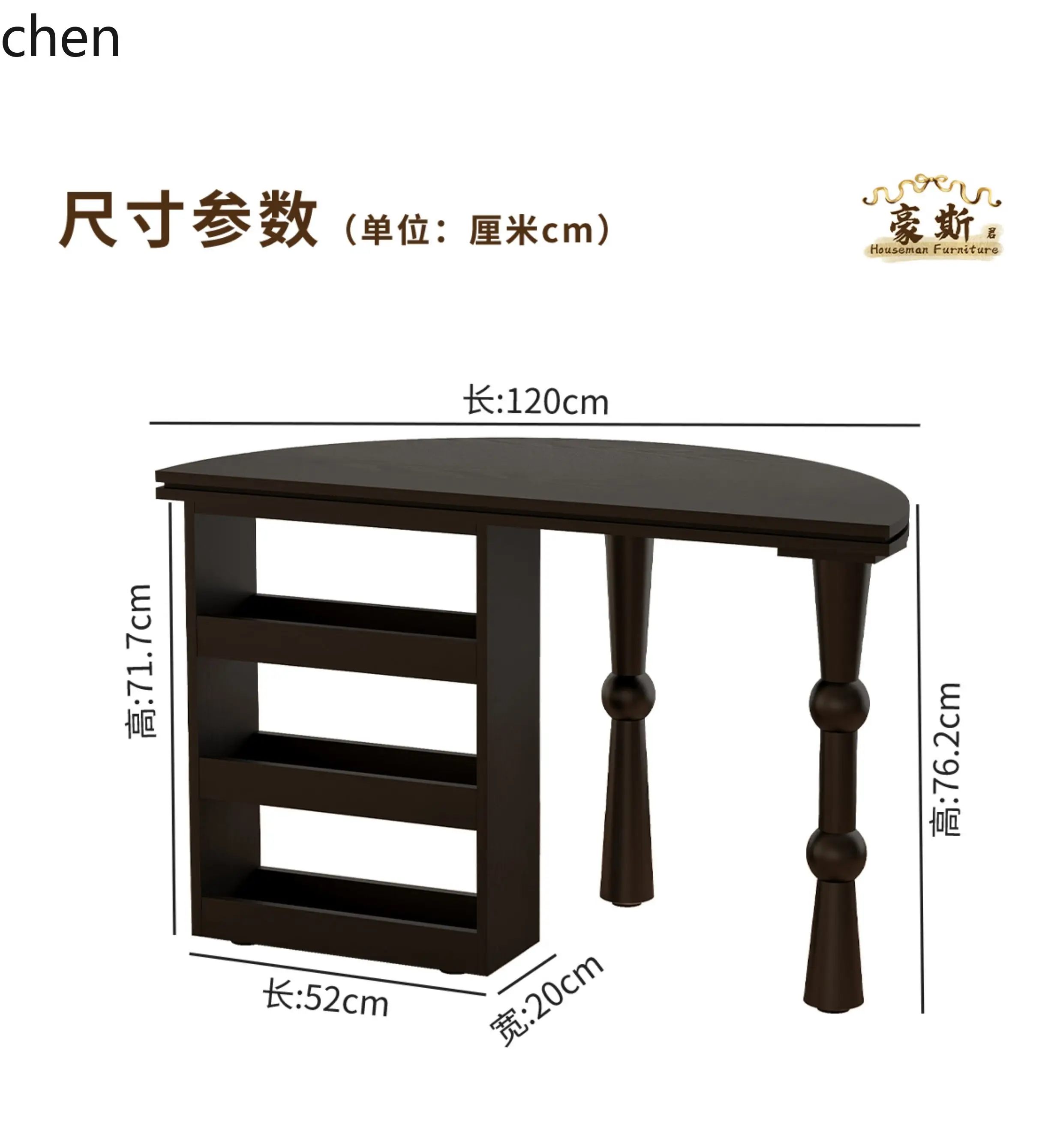 ZML Dining Table and Chair Set Furniture for Small and Large Apartments with Storage Table