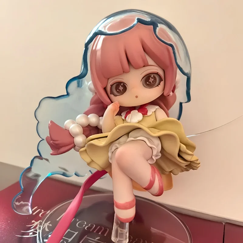 البائع الساخن Dearnikki Intro حلم ويفر سلسلة صندوق أعمى لطيف تمثال دمية جمع سطح المكتب زخرفة موضة الاتجاه الهدايا