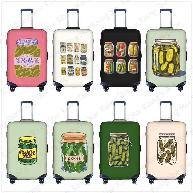 

Pickle Pattern Thick Elastic Luggage Protective Cover Zipper For 18-32 inch Bag Suitcase Cover Travel Accessories