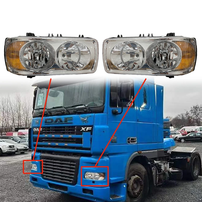 

LED Tail Light Rear Lamp for DAF CF LF XF Fog Light Heavy Duty Truck European Truck Parts 1743685/1699301 1743684/1699300