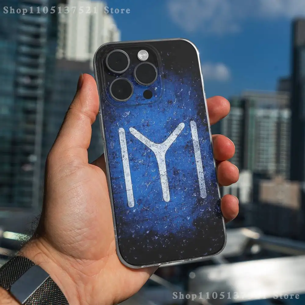 Casing HP Resurrection Ertugrul Kayi Flag untuk iPhone 17,16,15,14,13,12,11 Pro,Max,Plus,X,XS,XR,SE4,E Mini Transparan Soft Cover