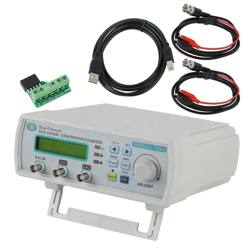 MHS5200A 6MHZ Digital DDS Dual-channel Function Arbitrary Signal Generator Sweep signal Generator