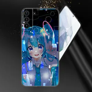 Adorable coque de téléphone en silicone noir H-Hatsune M-Miku pour Samsung Galaxy S20 S23 FE S21 S22 S24 Ultra S10 Lite S8 S9 Plus S7 Edge 10 meilleures coques de téléphone Samsung Mimco en vente - No 5