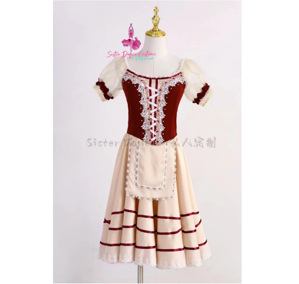 2024 New Giselle Variations tutu private custom adult children performance competition dress women's performance dress