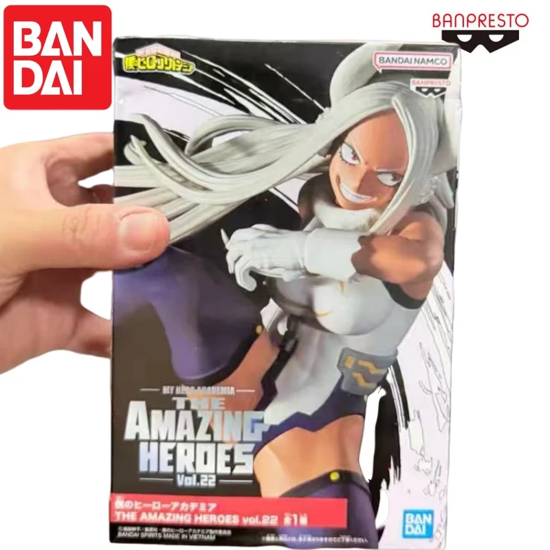 

В наличии Оригинальная статическая модель-конструктор Bandai Banpresto My Hero Academia The Amazing Heroes Vol.22 Mirko Prizes Garage Kit