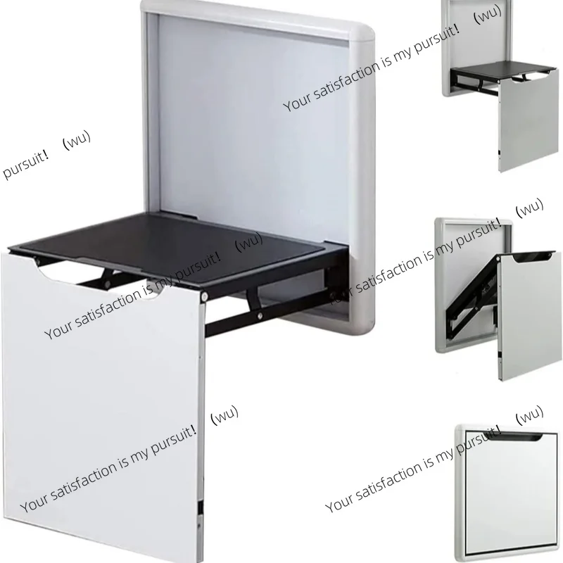 ZOCI-Bathroom Chair Foldable Living Room Accessories Stool Space Saving Designe Wall Mounted Taburete Plegable Trendy Furniture
