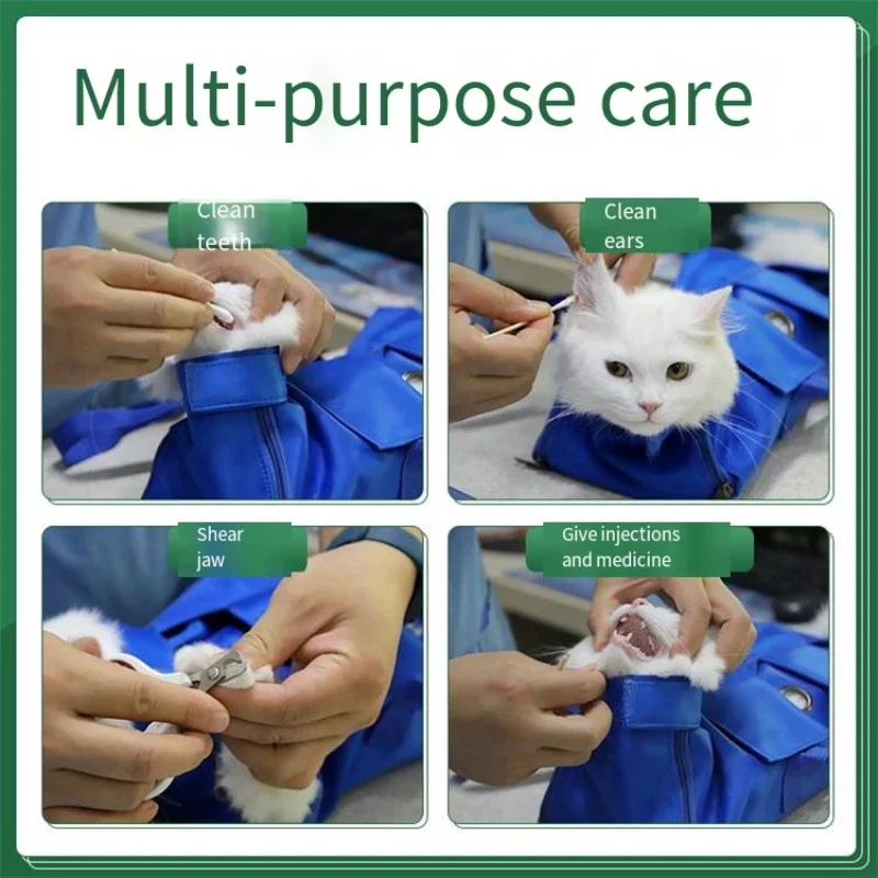 Portable Cat Backpack Pet Summer Outing Foldable Grab Bite Fixed Cat Bag Pet Supplies Transporte Pet Cat Handbag Cat Travel Bags