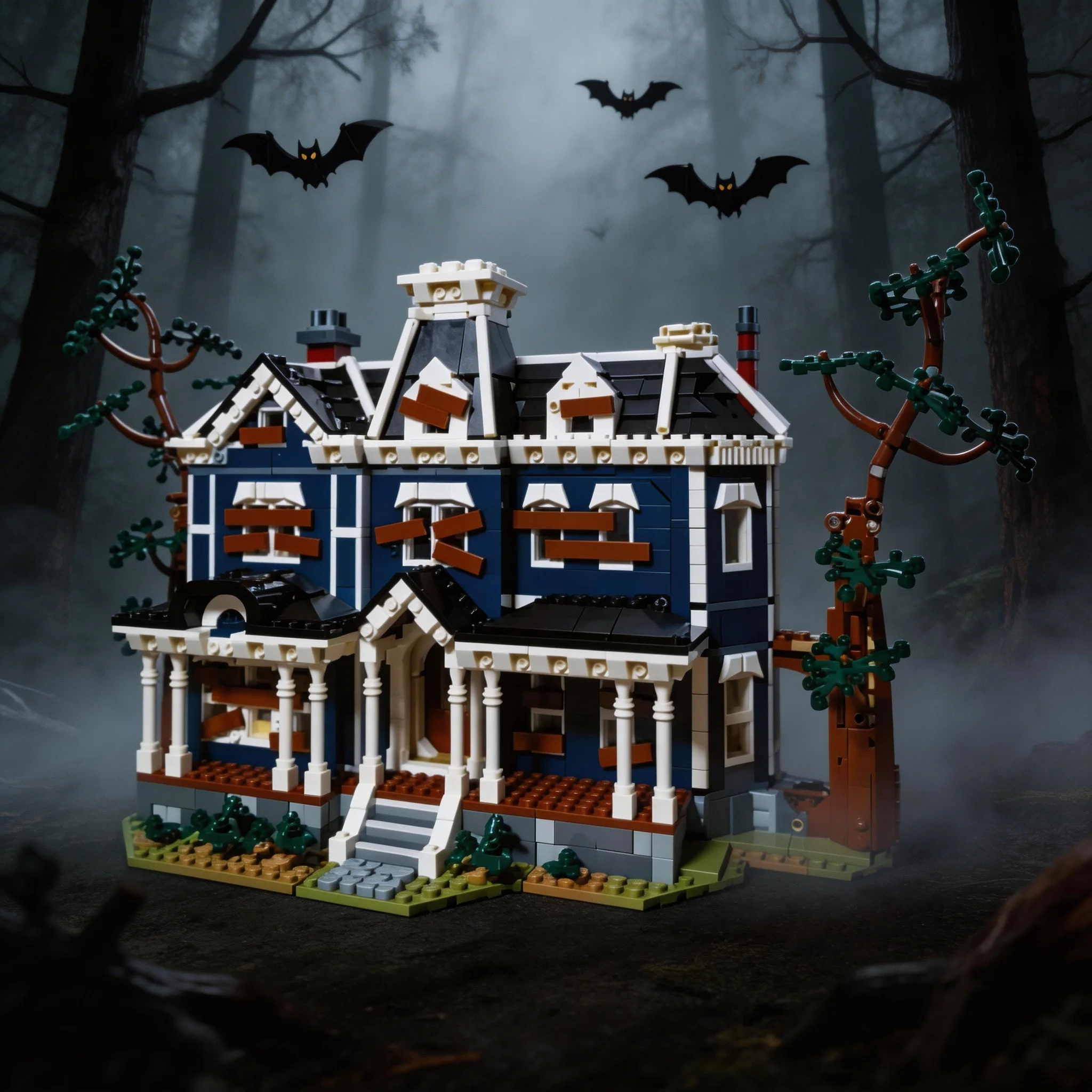 

In stock 2026 New Ideas science stranger event house set city building block male and female toy gifts