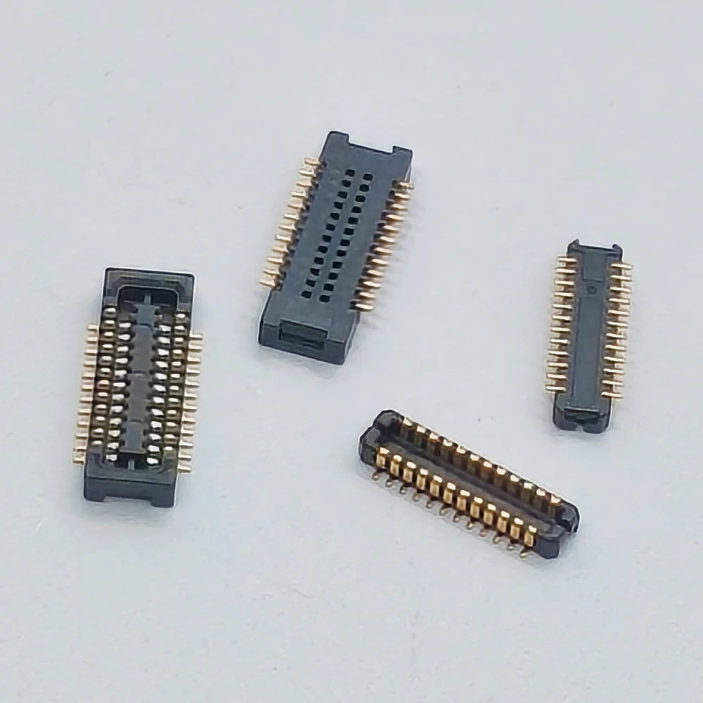 5 Stück 0,4 mm Rastermaß 24-Pin-Board-zu-Board-Stecker OK-03GM024-04 OK-03M024-04 OK-03F024-04 OK-03NF024-04 Original SMD-Sockel – Detail 6