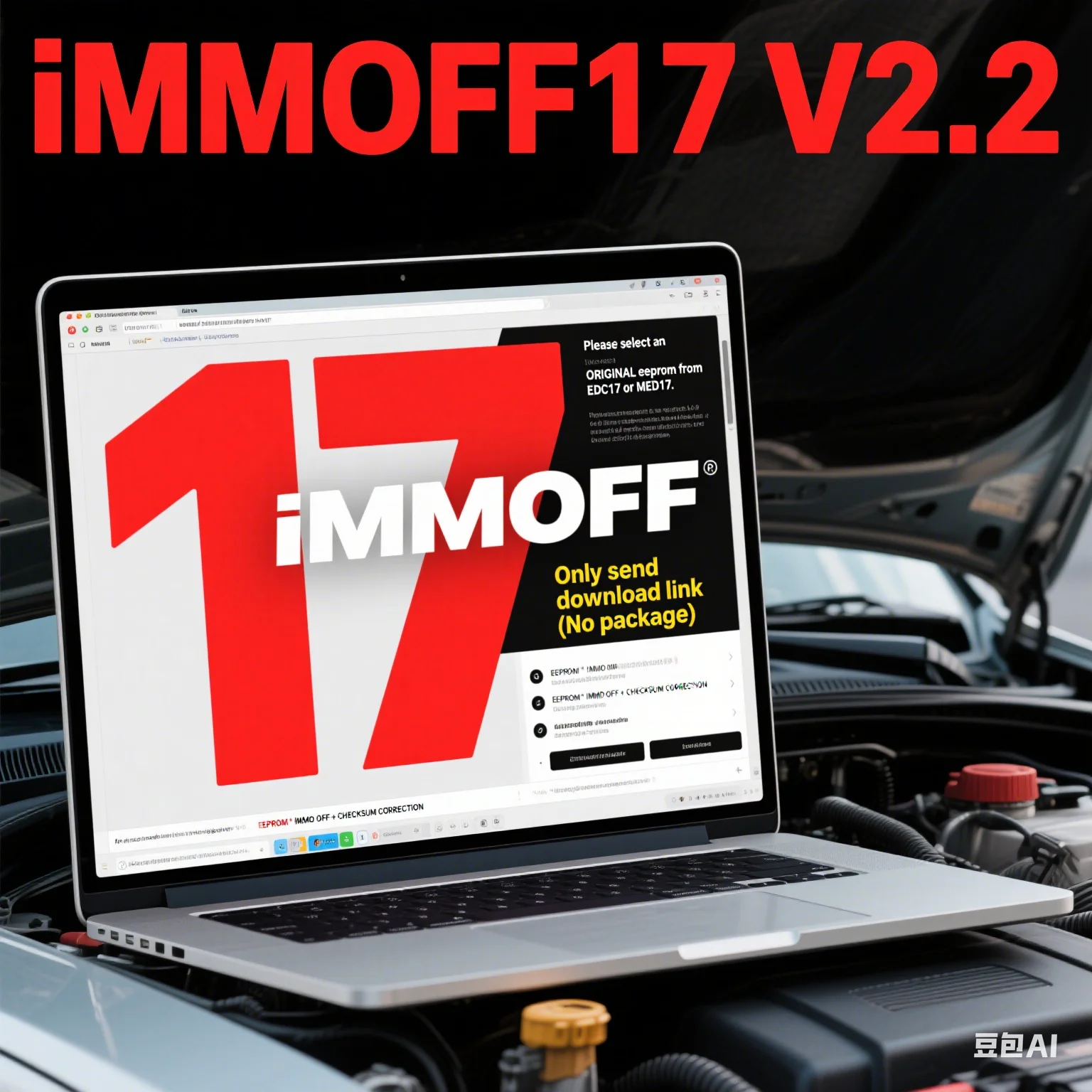 

ECU Programming Tool Immo off iMMOFF17 Software EDC17 NEUROTUNING Immoff17 with Free Keygen And Video Guide for Car Accessories