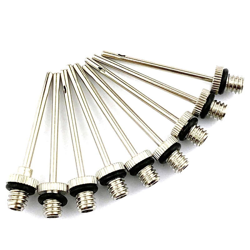 6/12 Pcs Inflatable Needles Basketball Soccer Volleyball Inflatable Needles Balls Universal Needles Pump Accessories