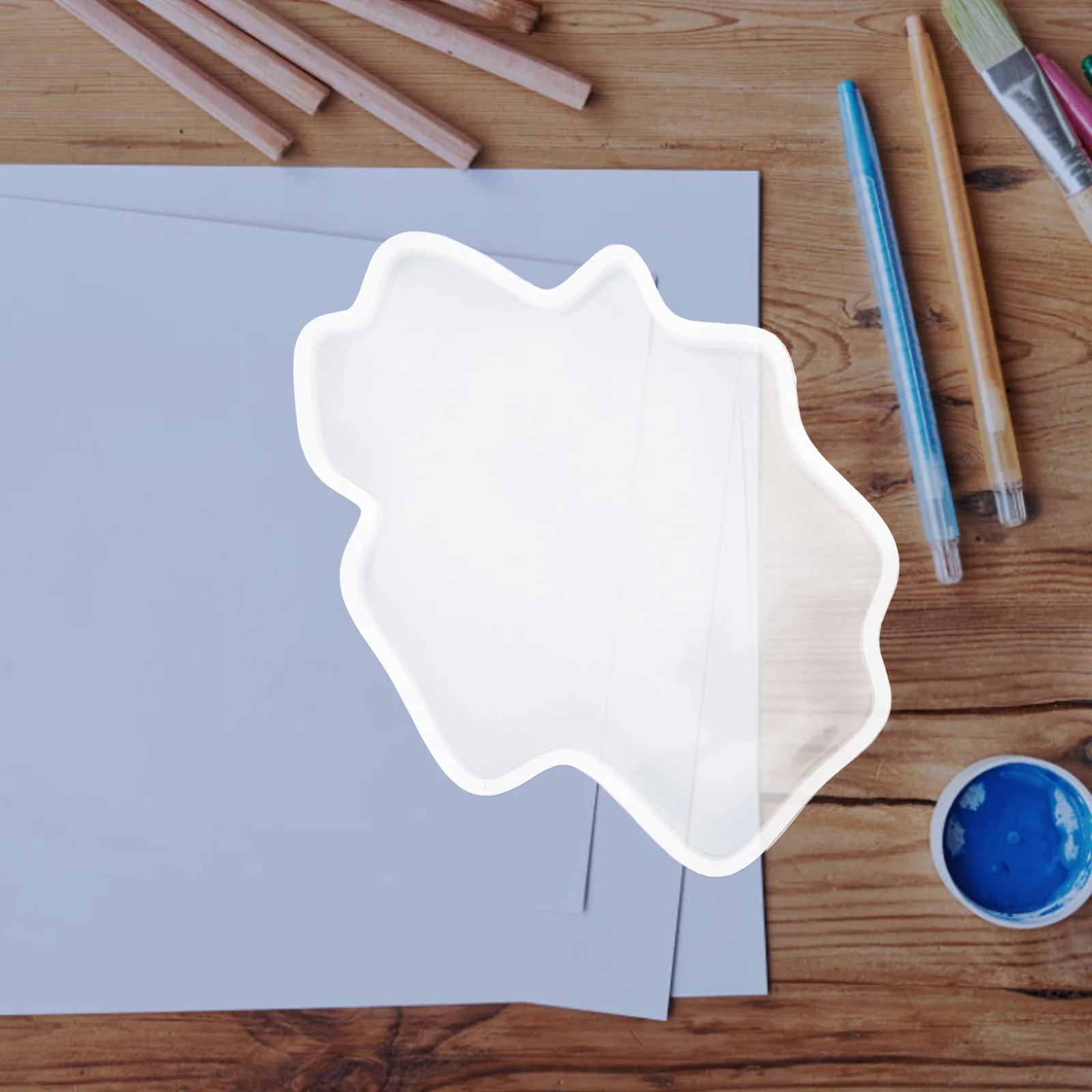 

2pcs Resin Epoxy Silicone Mold For Diy Coaster Bowl Mat Pendant Making Small Size S Reusable Craft Tool Jewelry Making Kit Epoxy