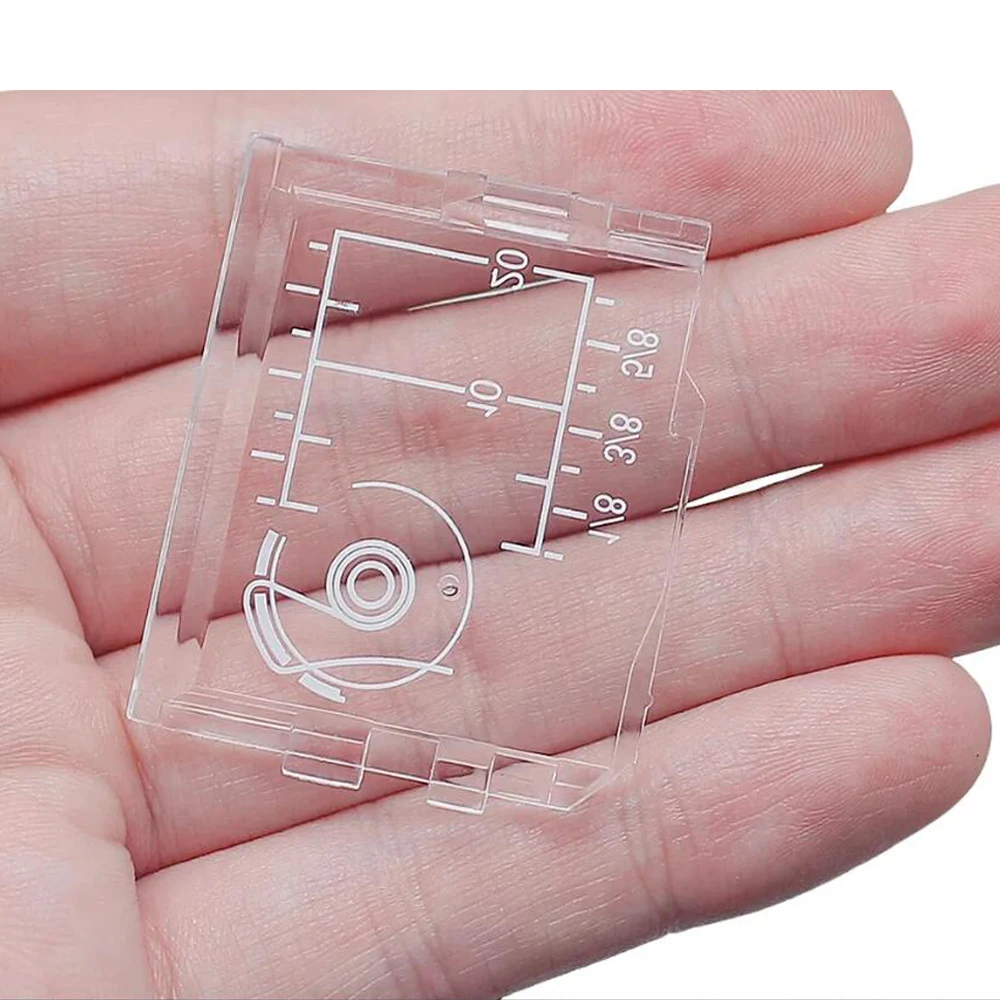 2 PCS Clear Plastic Assembly Bobbin Hook Slide Cover Plate For Janome Viking Husqvarna Sewing Machine Accessories #750036001