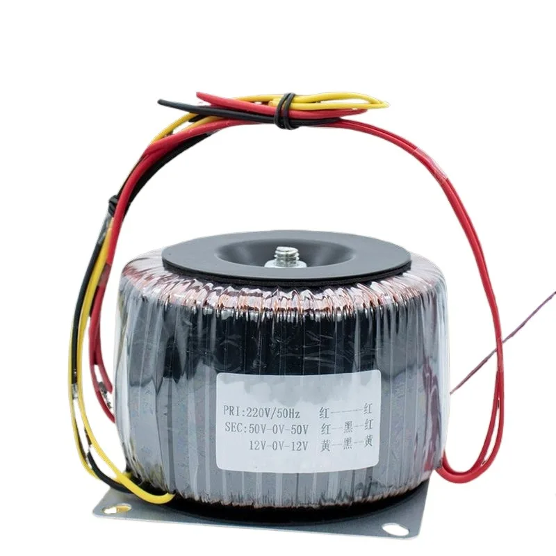 ラウンドブル製パワーアンプ基板、カスタムトランス電源、220vから24v-3248v-50vへの変換、リング型ac、800w。