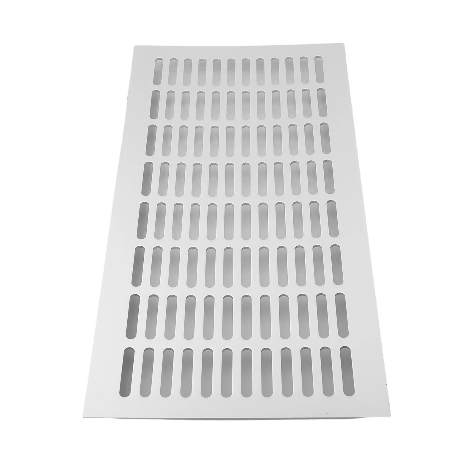 200mm Air Vent Cover Rectangular Ventilation Grille Wardrobe Shoe Cabinet Closet Breathable Mesh Aluminum Alloy Air Vent Grille