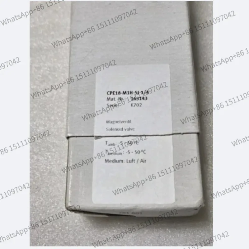 Brand New CPE18-M1H-5J-1/4 Solenoid Valve 163143 5/2 Bistable, G 1/4, 24VDC Fast delivery