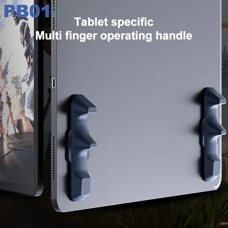 Funda de silicona con agarre para tablet MEMO PB01, compatible con iPad, controlador para PUBG Mobile, soporte con reposamanos
