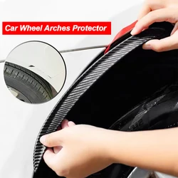 44cm Car Wheel Eyebrow Fender Flares Arch Mudguard Lip Kit Protector Cover Mudflaps Moulding Rubber Strip Universal Auto Sticker