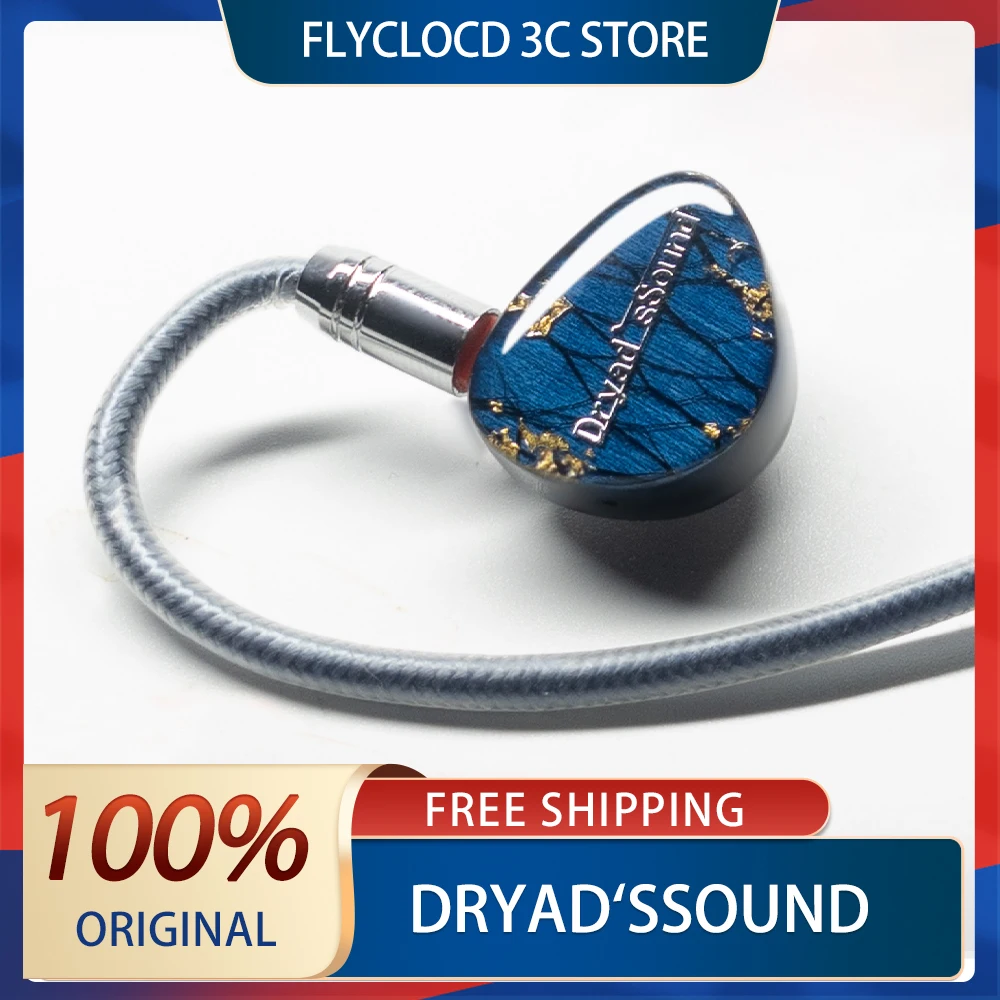 

Dryad`s Sound Dynamic Earphones In Ear Wired HiFi Earphones 0.78/mmcx mm 3.5/4.4mm with Detachable Interchangeable Plug Custom