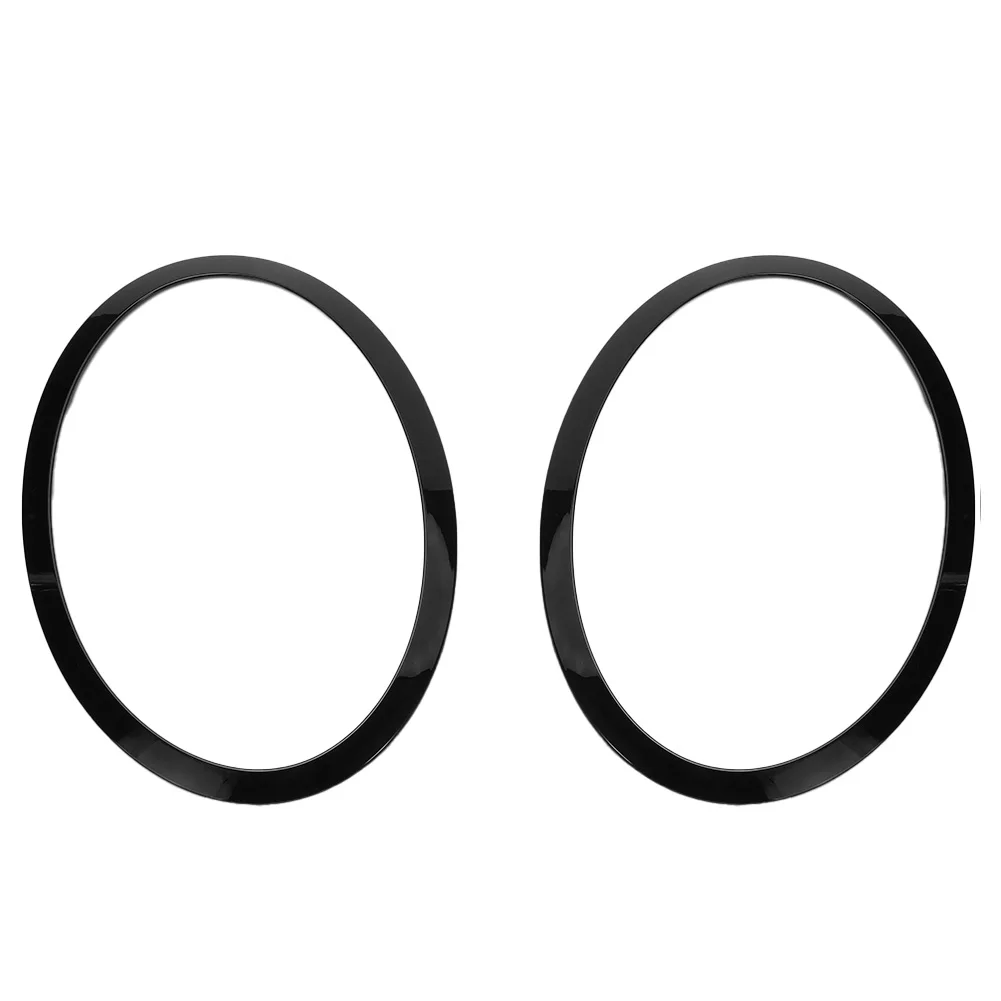 

Отделочное кольцо для автомобильной фары для Mini Coope F55 F56 F57 2013-2017, черное кольцо для передней фары, ободок, отделка крышки, автомобильные аксессуары