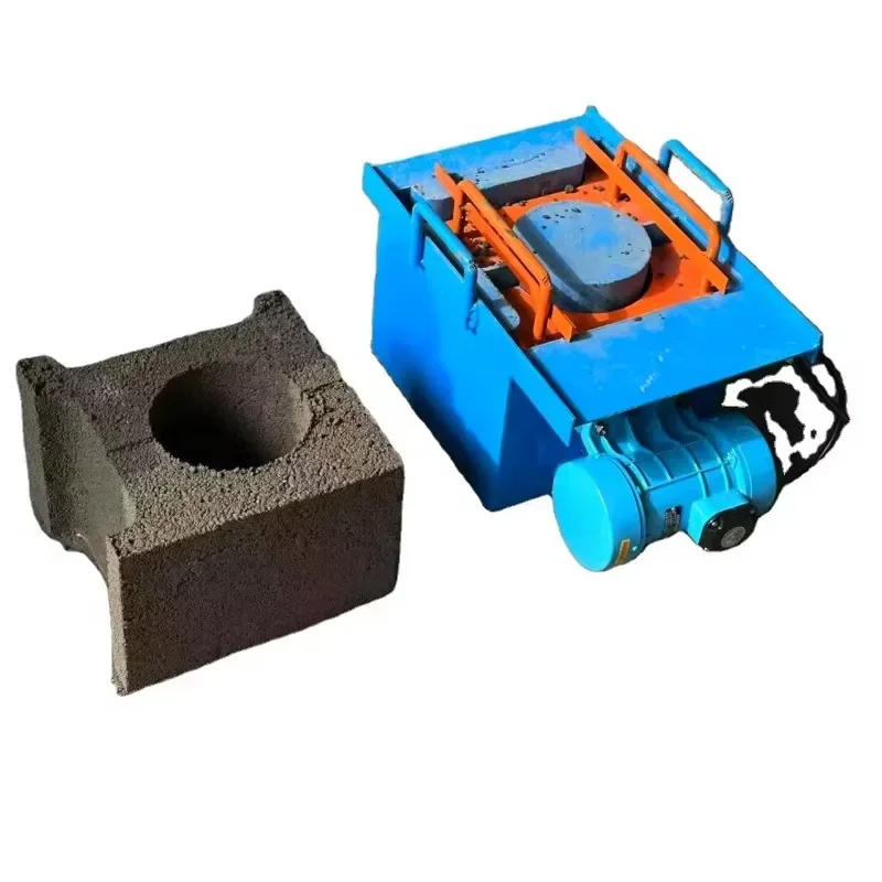 Manual hollow soil block brick moulding machine