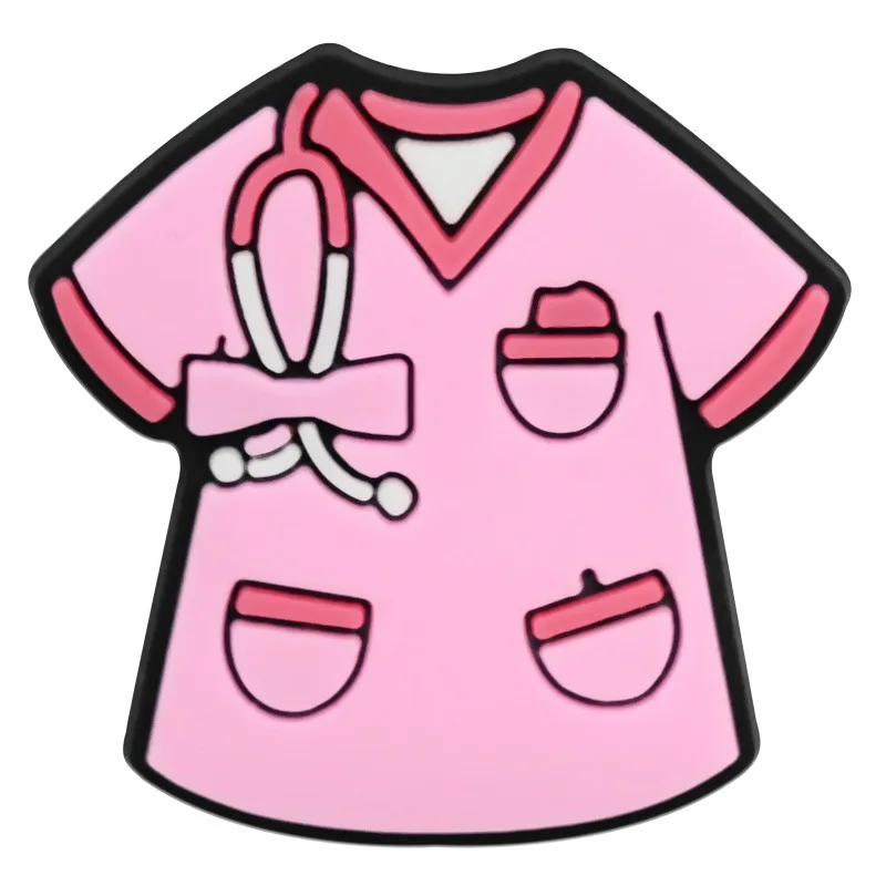 13 قطعة من سحر الأحذية من سلسلة الممرضات للصنادل الشرائحية، وإكسسوارات زينة الأحذية البلاستيكية لهدية عيد الميلاد وأعياد الميلاد #5